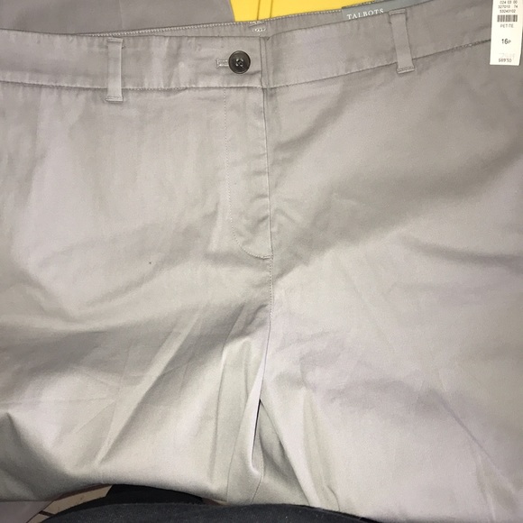 NWT Talbots Gray Pants - Picture 3 of 5